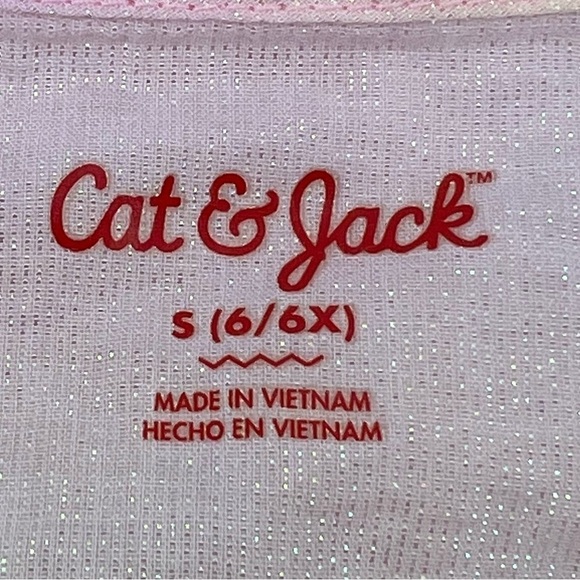 Cat & Jack Pink Blue Yellow Iridescent Ombre Swim Cover Up Size Small Girl’s - Picture 2 of 5